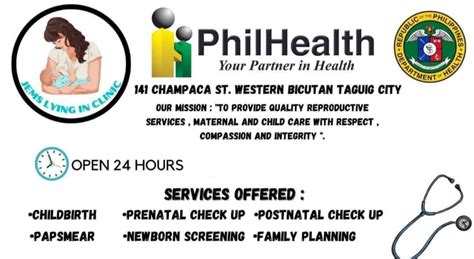 Philhealth Accredited Clinics, Taguig .